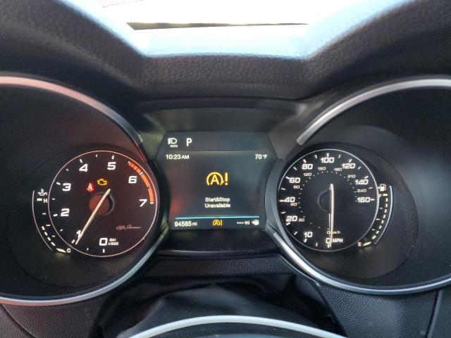 ZASFAKNNXJ7B63147 - 2018 ALFA ROMEO STELVIO TI SPORT RED photo 9