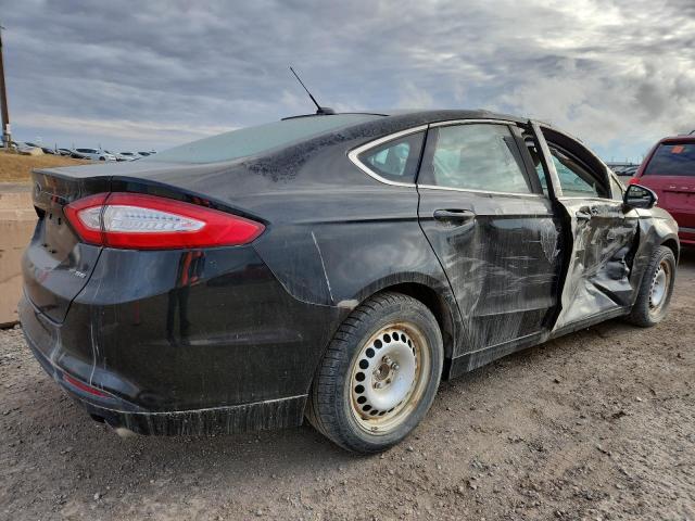 3FA6P0HR7DR287535 - 2013 FORD FUSION SE BLACK photo 3