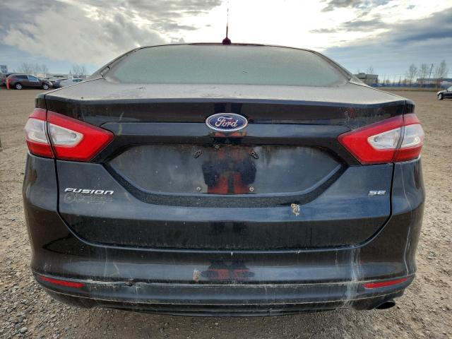3FA6P0HR7DR287535 - 2013 FORD FUSION SE BLACK photo 6