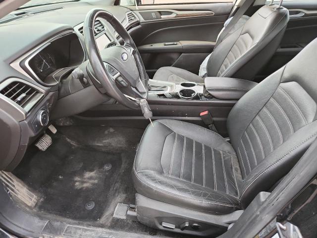 3FA6P0HR7DR287535 - 2013 FORD FUSION SE BLACK photo 7