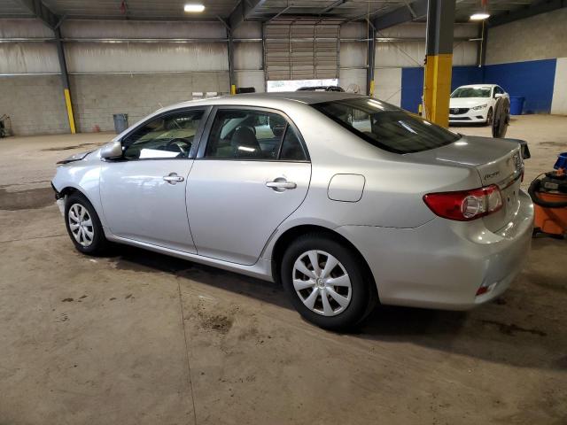 JTDBU4EE9B9134531 - 2011 TOYOTA COROLLA BASE SILVER photo 2