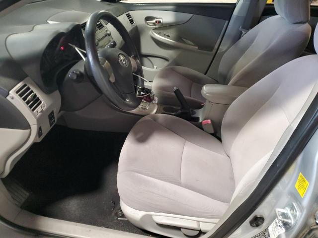JTDBU4EE9B9134531 - 2011 TOYOTA COROLLA BASE SILVER photo 7