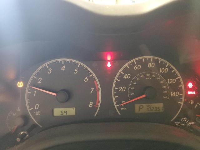 JTDBU4EE9B9134531 - 2011 TOYOTA COROLLA BASE SILVER photo 9