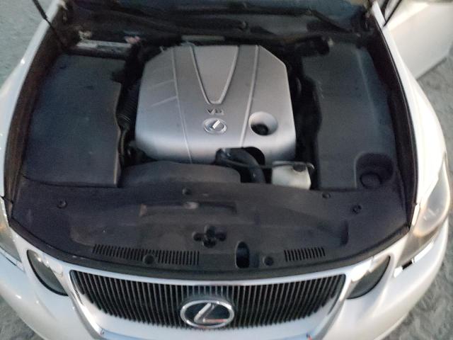 JTHBE96S580029544 - 2008 LEXUS GS 350 WHITE photo 11
