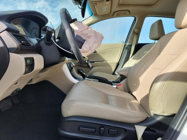 1HGCR2F8XFA106116 - 2015 HONDA ACCORD EXL WHITE photo 7