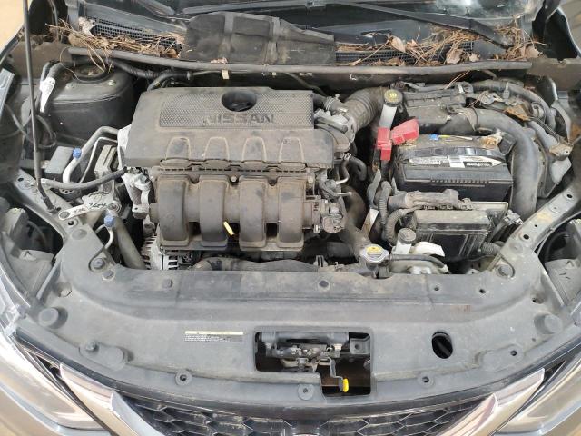 3N1AB7AP1KL612848 - 2019 NISSAN SENTRA S Сұр фото 11