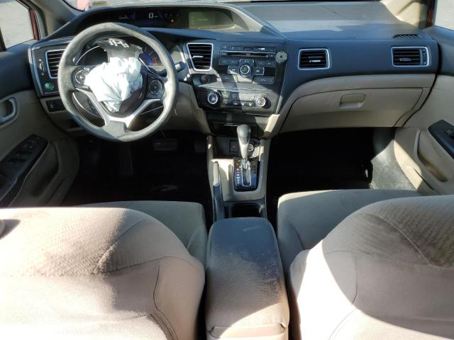 19XFB2F50DE290417 - 2013 HONDA CIVIC LX ბურგუნდია ფოტო 8