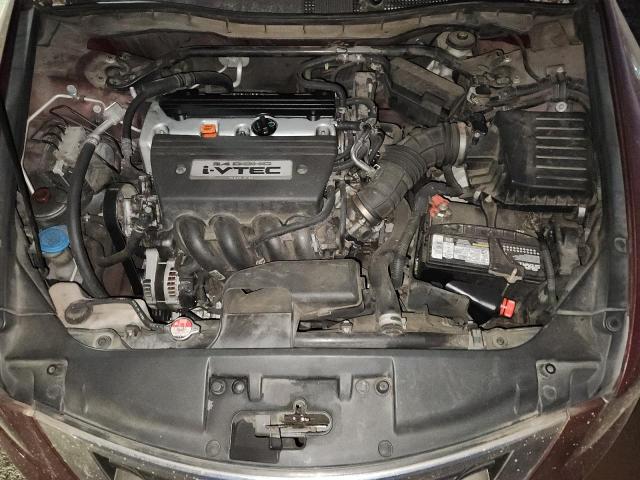 1HGCP26879A052350 - 2009 HONDA ACCORD EXL ბურგუნდია ფოტო 11