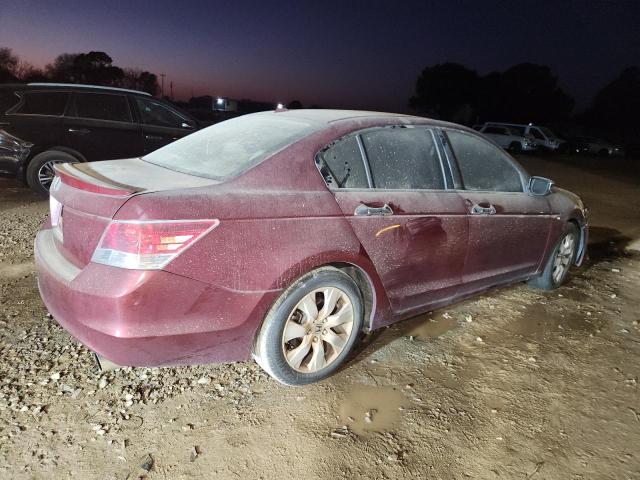 1HGCP26879A052350 - 2009 HONDA ACCORD EXL ბურგუნდია ფოტო 3
