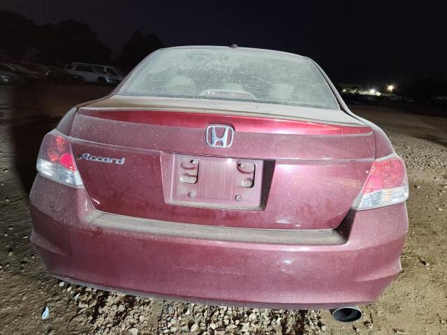 1HGCP26879A052350 - 2009 HONDA ACCORD EXL ბურგუნდია ფოტო 6
