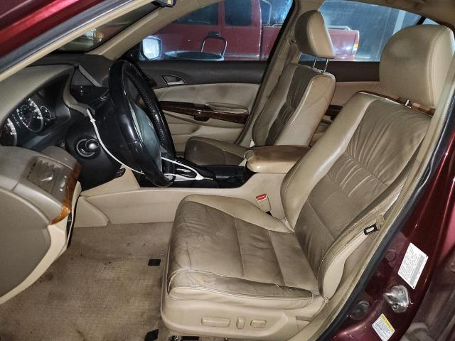 1HGCP26879A052350 - 2009 HONDA ACCORD EXL ბურგუნდია ფოტო 7