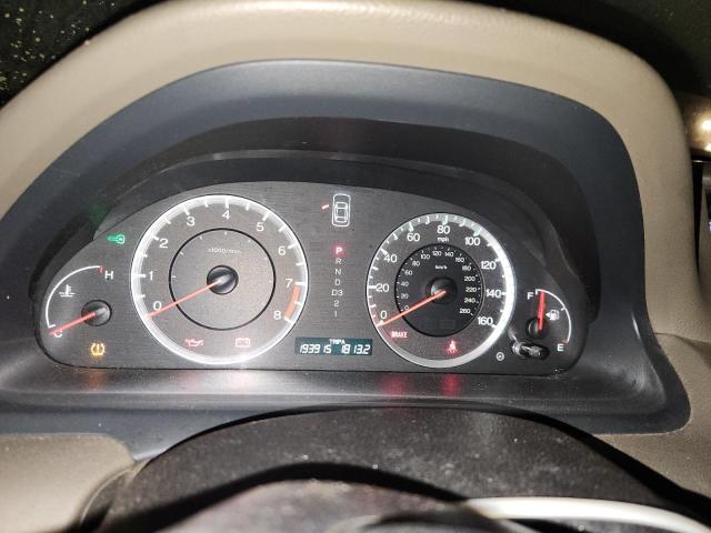 1HGCP26879A052350 - 2009 HONDA ACCORD EXL ბურგუნდია ფოტო 9