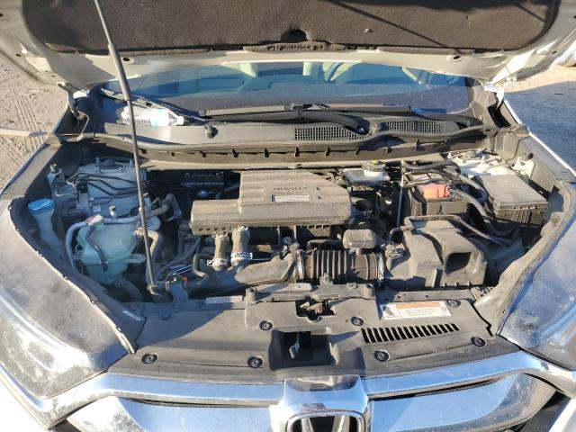 2HKRW1H51JH519302 - 2018 HONDA CR-V EX WHITE photo 11