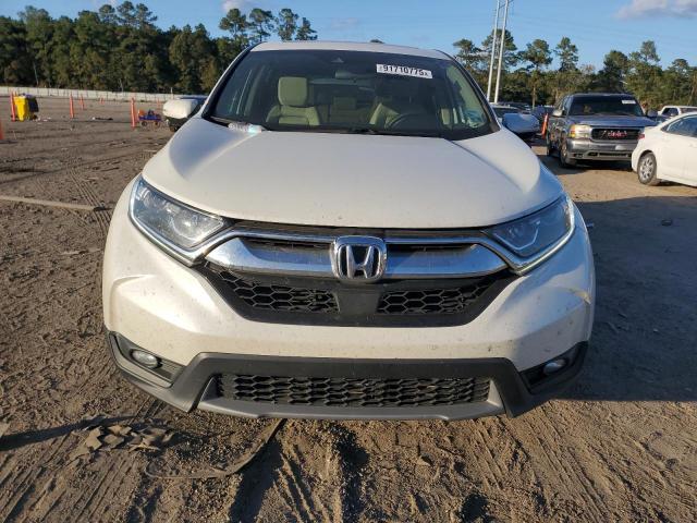 2HKRW1H51JH519302 - 2018 HONDA CR-V EX WHITE photo 5