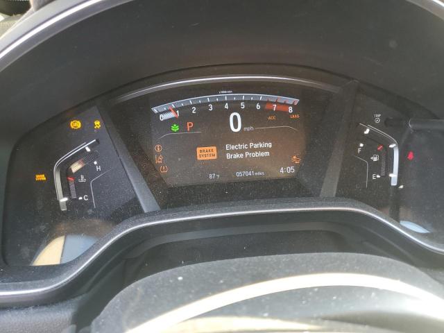 2HKRW1H51JH519302 - 2018 HONDA CR-V EX WHITE photo 9