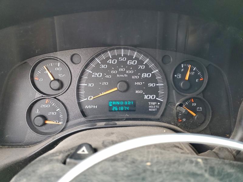 1GNFG15T561267207 - 2006 CHEVROLET EXPRESS G1 GRAY photo 9