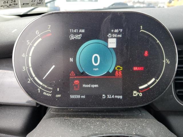 WMW33DH06P2S67123 - 2023 MINI COOPER SILVER photo 9