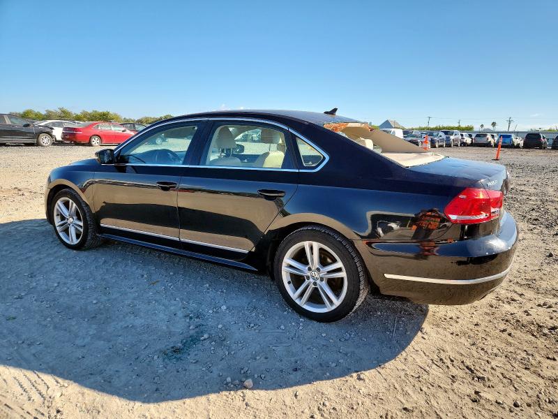 1VWCV7A32FC053626 - 2015 VOLKSWAGEN PASSAT SEL BLACK photo 2