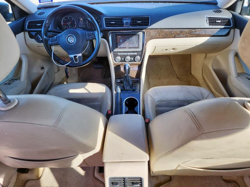 1VWCV7A32FC053626 - 2015 VOLKSWAGEN PASSAT SEL BLACK photo 8