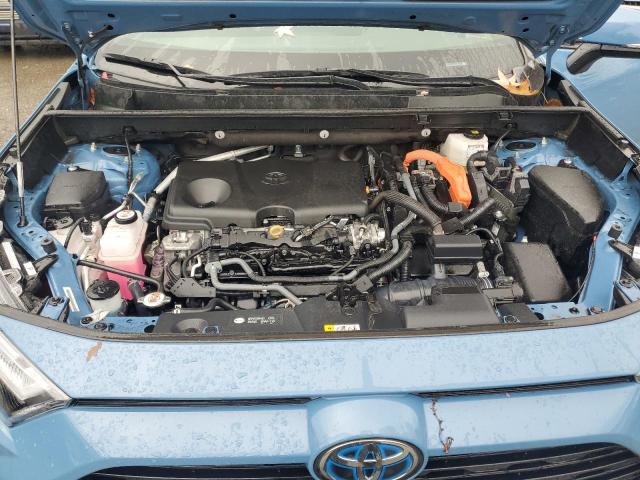 4T3T6RFV0NU097772 - 2022 TOYOTA RAV4 SE Bleu photo 12