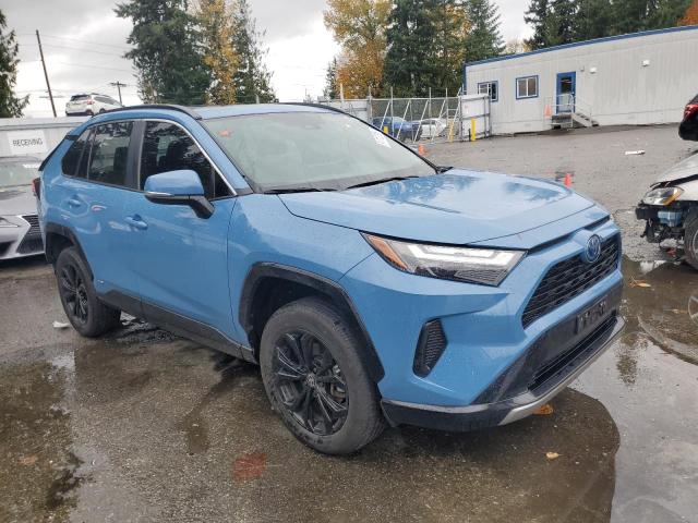 4T3T6RFV0NU097772 - 2022 TOYOTA RAV4 SE Bleu photo 4