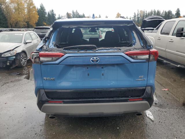 4T3T6RFV0NU097772 - 2022 TOYOTA RAV4 SE Bleu photo 6