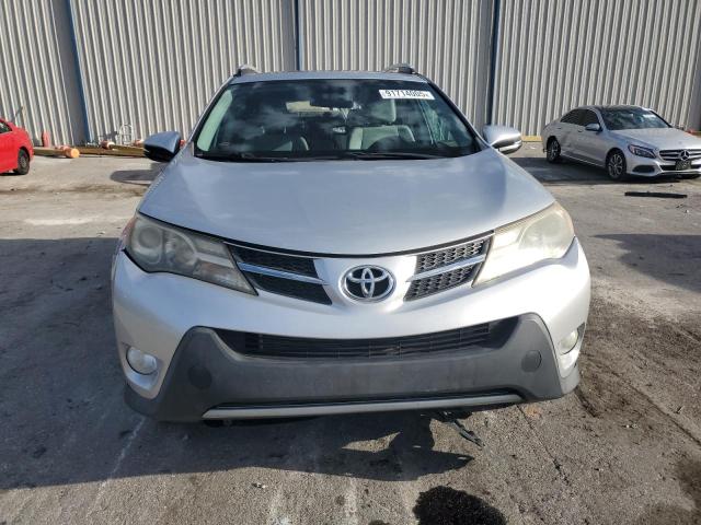 2T3WFREV5EW111499 - 2014 TOYOTA RAV4 XLE SILVER photo 5