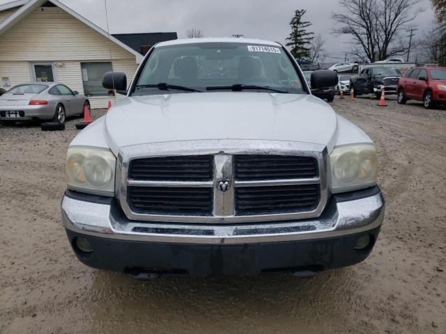 1D7HW42N85S290801 - 2005 DODGE DAKOTA SLT თეთრი ფოტო 5