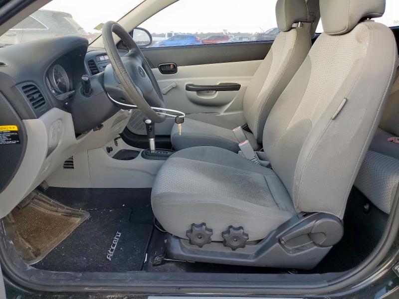KMHCM36CX8U101972 - 2008 HYUNDAI ACCENT GS Қара фото 7