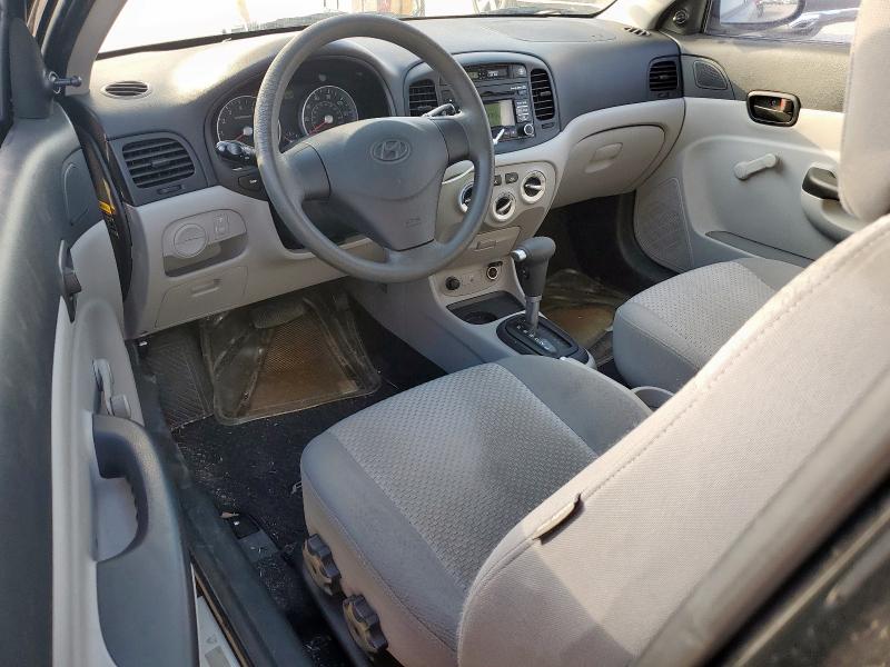 KMHCM36CX8U101972 - 2008 HYUNDAI ACCENT GS Қара фото 8