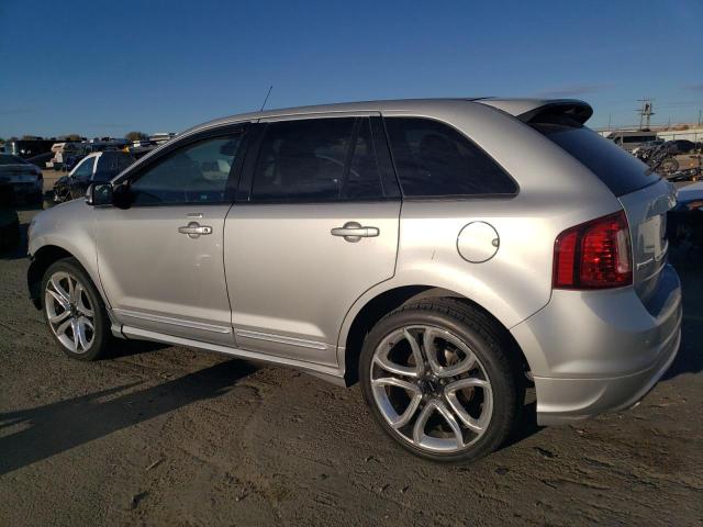 2FMDK4AK3DBA74094 - 2013 FORD EDGE SPORT 银色 照片 2