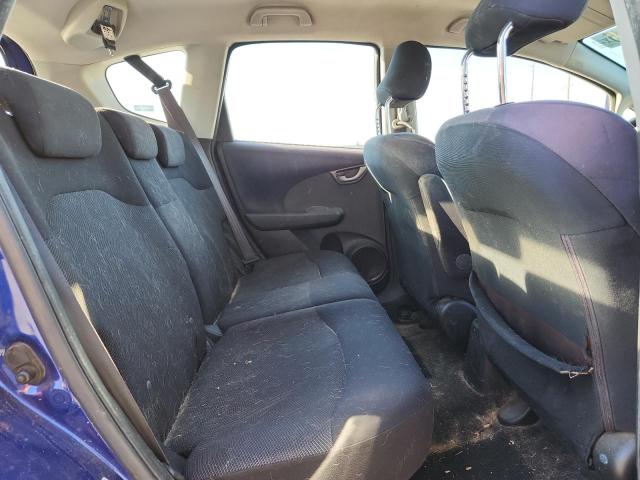 JHMGE88429S007845 - 2009 HONDA FIT SPORT BLUE photo 10