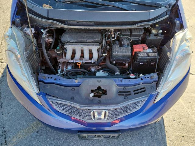 JHMGE88429S007845 - 2009 HONDA FIT SPORT BLUE photo 11