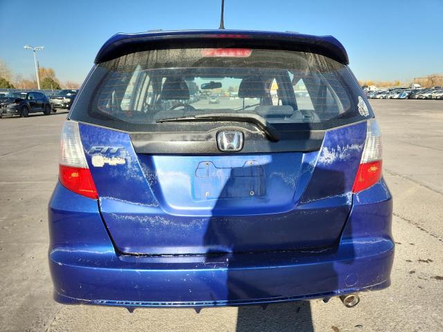 JHMGE88429S007845 - 2009 HONDA FIT SPORT BLUE photo 6