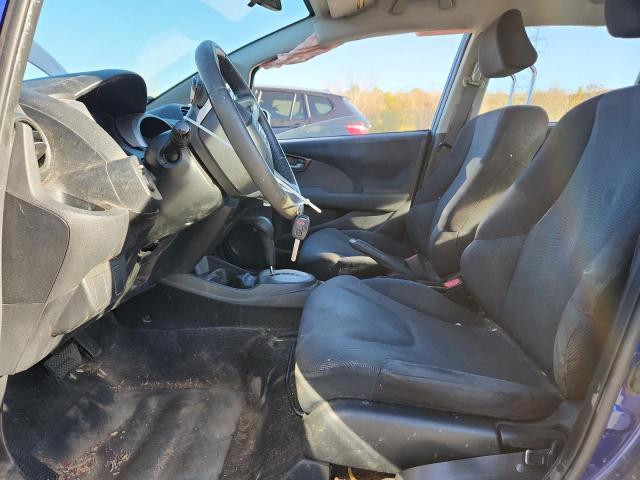 JHMGE88429S007845 - 2009 HONDA FIT SPORT BLUE photo 7