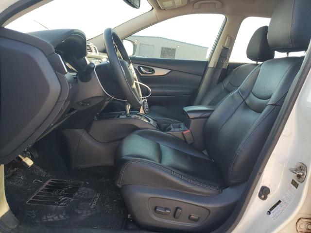 KNMAT2MT3GP681090 - 2016 NISSAN ROGUE S WHITE photo 7