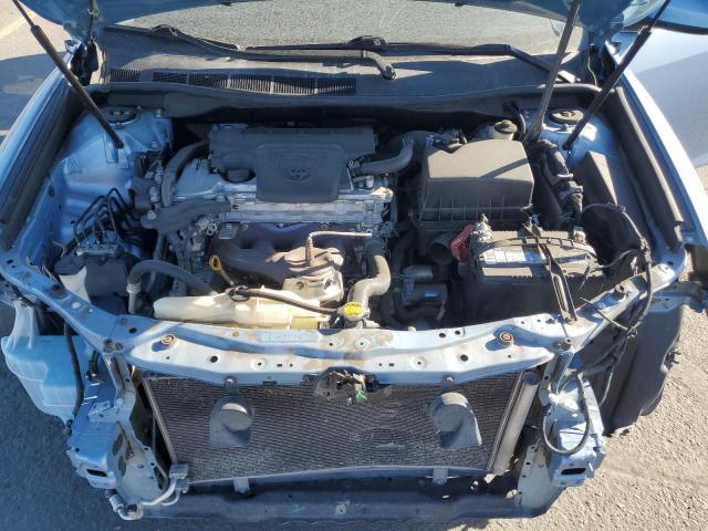 4T4BF1FK6CR229965 - 2012 TOYOTA CAMRY BASE BLUE photo 11