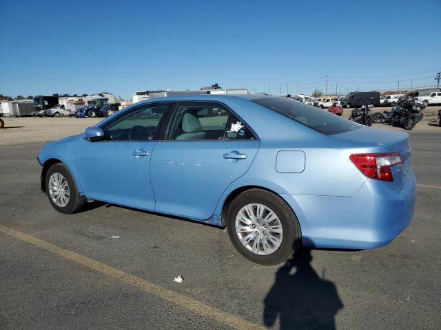 4T4BF1FK6CR229965 - 2012 TOYOTA CAMRY BASE BLUE photo 2