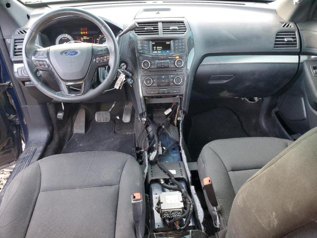 1FM5K8AT0JGA73266 - 2018 FORD EXPLORER POLICE INTERCEPTOR Көк фото 8