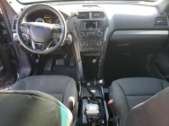 1FM5K8AT9JGA73279 - 2018 FORD EXPLORER POLICE INTERCEPTOR أزرق صورة 8