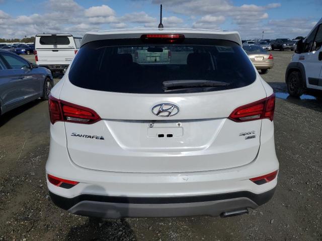 5XYZTDLB7JG569300 - 2018 HYUNDAI SANTA FE S WHITE photo 6
