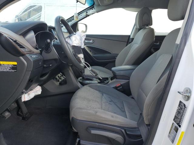 5XYZTDLB7JG569300 - 2018 HYUNDAI SANTA FE S WHITE photo 7
