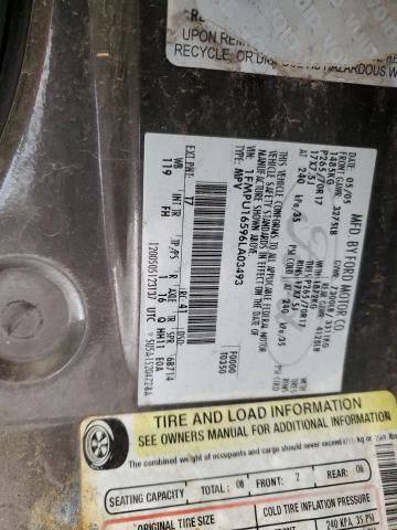 1FMPU16596LA03493 - 2006 FORD EXPEDITION XLT CHARCOAL photo 13