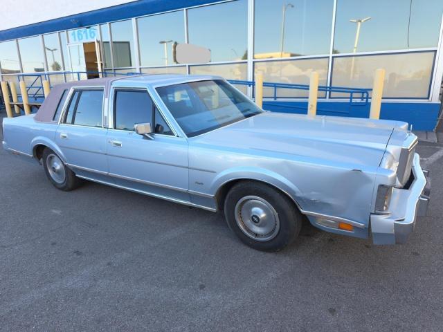 1987 LINCOLN TOWN CAR, 