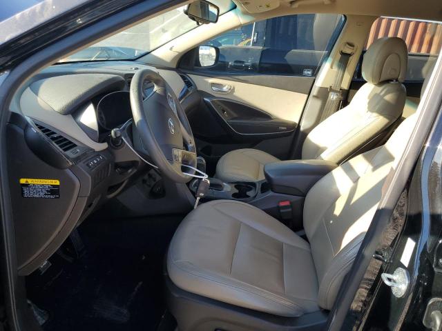 5NMZU3LBXHH029589 - 2017 HYUNDAI SANTA FE S შავი ფოტო 7