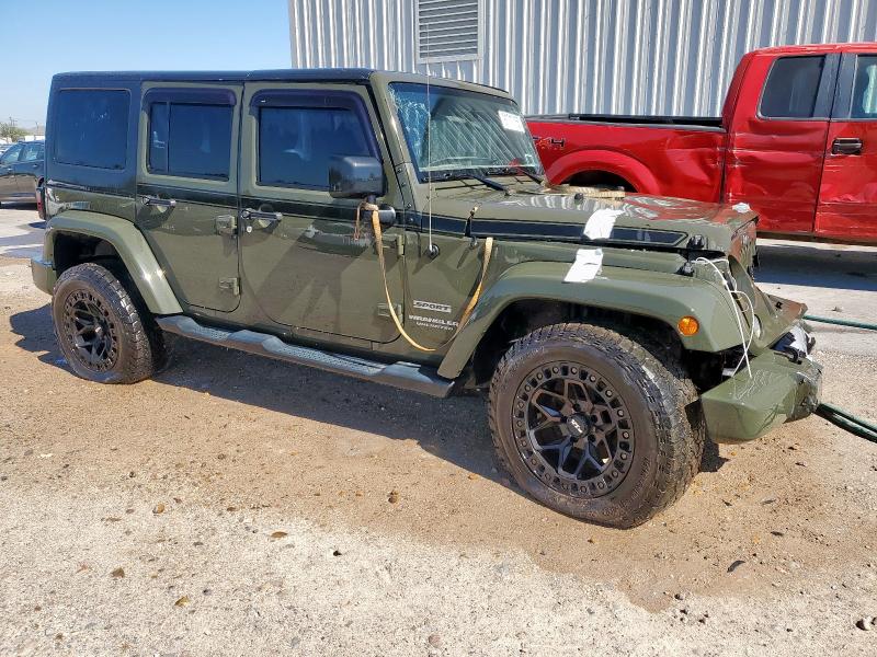 1C4BJWDG2GL160115 - 2016 JEEP WRANGLER U SPORT GREEN photo 4