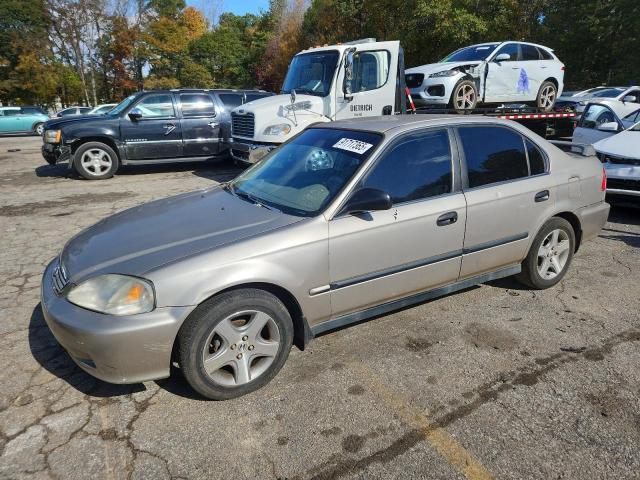 1HGEJ6673YL053815 - 2000 HONDA CIVIC LX GOLD photo 1