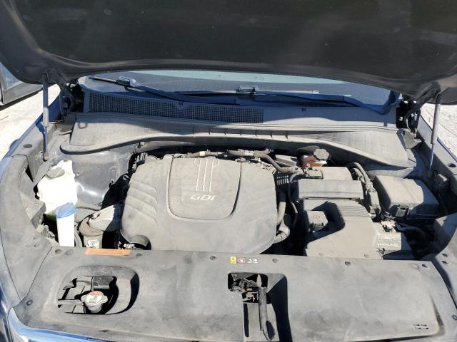 5XYPH4A53GG099748 - 2016 KIA SORENTO EX GRAY photo 12
