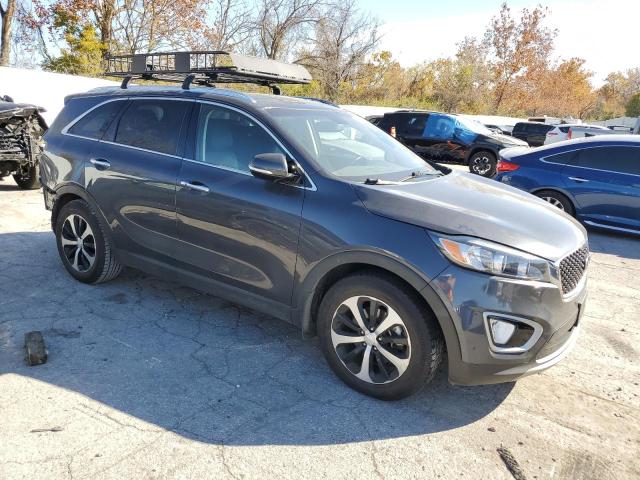 5XYPH4A53GG099748 - 2016 KIA SORENTO EX GRAY photo 4