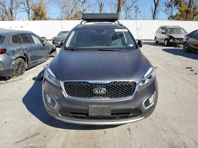 5XYPH4A53GG099748 - 2016 KIA SORENTO EX GRAY photo 5